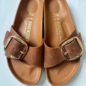 NWOT Birkenstock Big Buckle Madrid Sandals